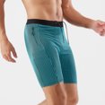 thumbnail image 4 of Diufon Men's Athletic Shorts Cotton Linen Drawstring Waisted Outdoor Sport Shorts Spring Summer Shorts with Pockets, 4 of 6