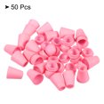 thumbnail image 3 of Unique Bargains Butée à Cloche, Verrou de Corde pour Sac à Cordon, Rose, Lot de 50, 3 of 5