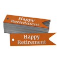 thumbnail image 1 of Inkdotpot Silver Foil Paper Hang Tags Happy Retirement Favor Tags 100 Pieces, 1 of 6