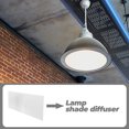thumbnail image 3 of 1Pcs Lampshade Diffuser for Pendant Lamp Accessories Soft Illumination 15.7X7.9X0.04in, 3 of 8