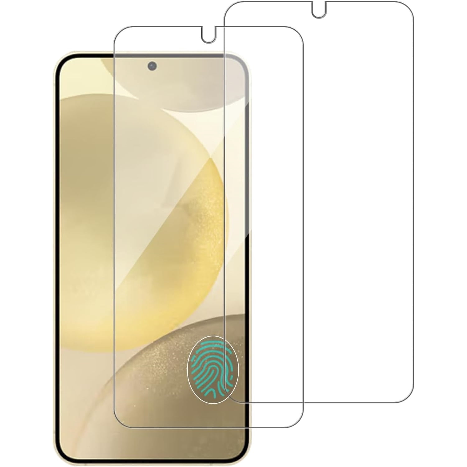 2 Pack for Samsung Galaxy S26 Screen Protector, HD Clear Tempered Glass, Case Friendly, Bubble Free, Easy Installation