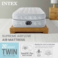 thumbnail image 2 of Intex Matelas Pneumatique à Circulation d'Air Suprême, Matelas d'Air Surélevé et Pompe Intégrée, Simple, 2 of 12
