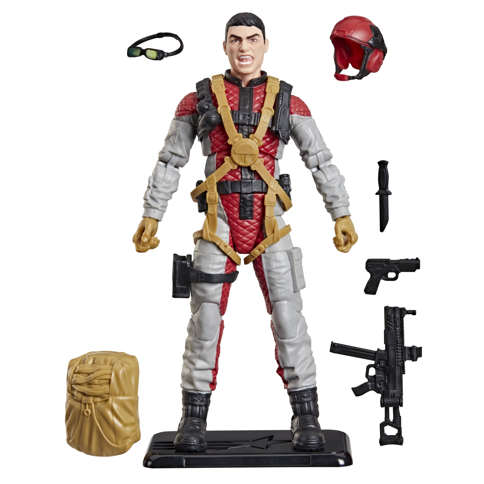 G.I. Joe Classified Series Retro Cardback, David “Crazylegs” Thomas Action Figure