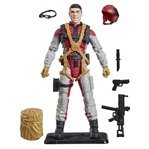 - Je ne sais pas. Joe Classées Series Retro Cardback, David -Crazylegs--Thomas Action Figure