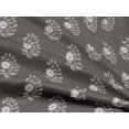 thumbnail image 5 of oneOone Rayon Dark Chocolate Fabric Block Craft Projects Decor Fabric Printed By The Yard 56 Inch Wide-TY, 5 of 5