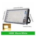 thumbnail image 2 of 2pcs 150W 100W Led Flood Light Outdoor Floodlight Spotlight IP65 Waterproof LED Street Lamp Landscape Lighting Garden Light ,Wide Application, 2 of 7
