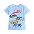thumbnail image 1 of T-Shirts pour Garçons Tout-Petits Été Manches Courtes Décontracté Voiture Graphique Col Rond T-Shirt Printemps pour Garçon 4-5T, 1 of 6