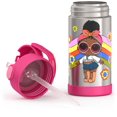 thumbnail image 3 of Bouteille isolée à pression de 12 Oz avec paille Funtainer de Thermos, LOL Surprise, 3 of 5