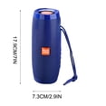 thumbnail image 3 of Yhmxh Smart Home Speaker Sound Machine Portable Bluetooth Speaker Wireless With Color LED Luminous Speaker Outdoor Radio Wireless Speak, 3 of 8