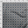 thumbnail image 3 of oneOone Georgette Viscose Black Fabric Asian Ikat Sewing Craft Projects Fabric Prints By Yard 42 Inch Wide, 3 of 4