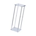 thumbnail image 3 of Acrylic Vases Wedding Centerpieces Rectangular Clear Flowers Stand Display Column Flower Flowers for Shelf Party Wedding Table Decor 80cm x 20cm, 3 of 8