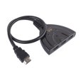 thumbnail image 2 of Commutateur 4K*2K Compatible Hdmi 1.4 3 Ports Commutateur 4K pour DVD HDTV, 2 of 8