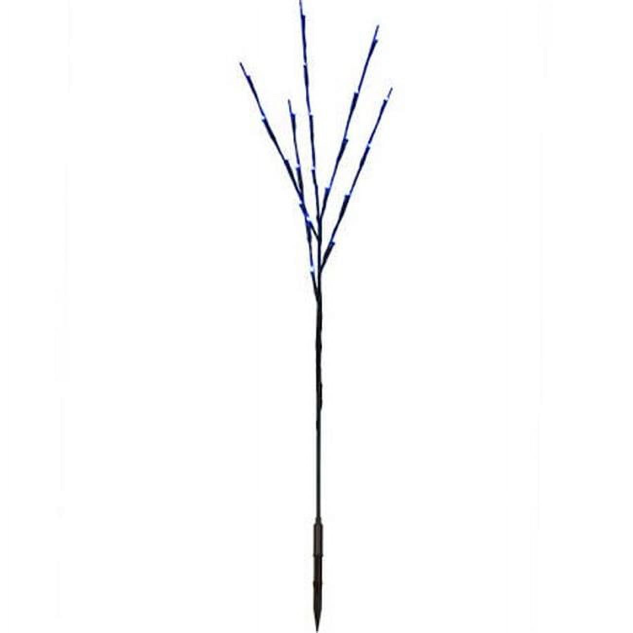 Vickerman X15B633 60Lt 36 in. LED Lime & Wide Angle Blue Wire Twig Light - 3 Piece