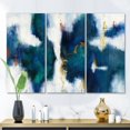 thumbnail image 2 of Designart Texture glam bleue I Art mural sur toile, 2 of 2