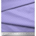 thumbnail image 3 of Soimoi Purple Moss Georgette Fabric Cross & Geometric Print Fabric by the Yard 42 Inch Wide, 3 of 3