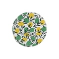 thumbnail image 1 of IH Casa Decor Printed Round Cotton Rope Placemat Lemon Branches - Set of 12, 1 of 4