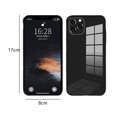 thumbnail image 3 of ziyahi Glass Back Phone Covers with Solid Color Full Rugged Bumper Anti-Slip Design for Iphone 7P/8P/7/8/XS Max/XR/X/XS, 3 of 3