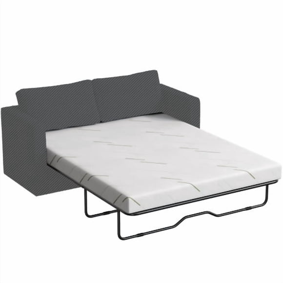 taoruifang 4 inch gel memory foam queen size sofa bed mattress cushion medium firm foldable foam mattress for guest room RV boat white