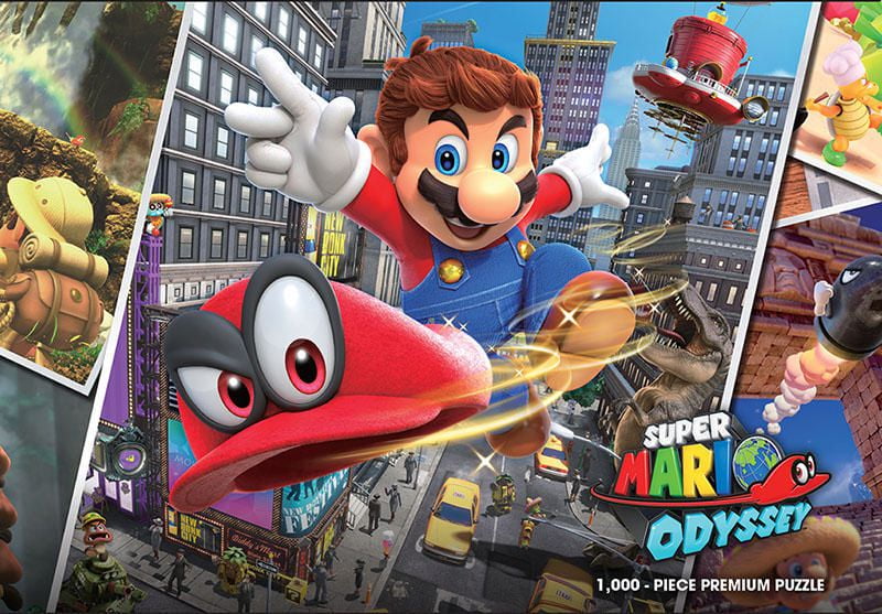 USAopoly Super Mario Odyssey "Snapshots" Premium Puzzle