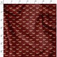 thumbnail image 3 of Soimoi polyester Crepe Fabric Fox Animal Fabric Prints By Yard 52 Inch Wide, 3 of 6