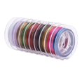 thumbnail image 2 of Shangren 10m Tiger Tail 7-Strand Bead Stringing Jewelry Making Beading Wire Colorful, 2 of 8