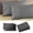 Grey, variant on Staron King Size Pillow Cases Set of 2 Super Soft Pillowcases with Envelope Closure 20 X 36 Inches Pillow Covers, Blue