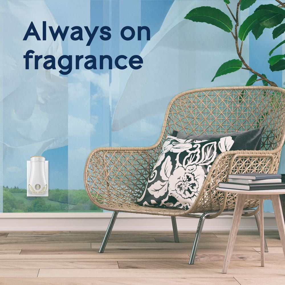 Glade Branchées® Huile parfumée Recharge, Lessive fraîche
