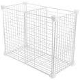 thumbnail image 4 of SHISUYAN Freezer Partition Bins Freezer Iron Wire Baskets Wire Storage Baskets Organizer For Pantry Kitchen Foods Snacks Vegetable Fruits Storage, 4 of 8