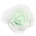 thumbnail image 1 of GUOOL Pack of 100 Artificial Roses DIY Wedding Valentine's Day Bouquets Hairband Light Green, 1 of 5