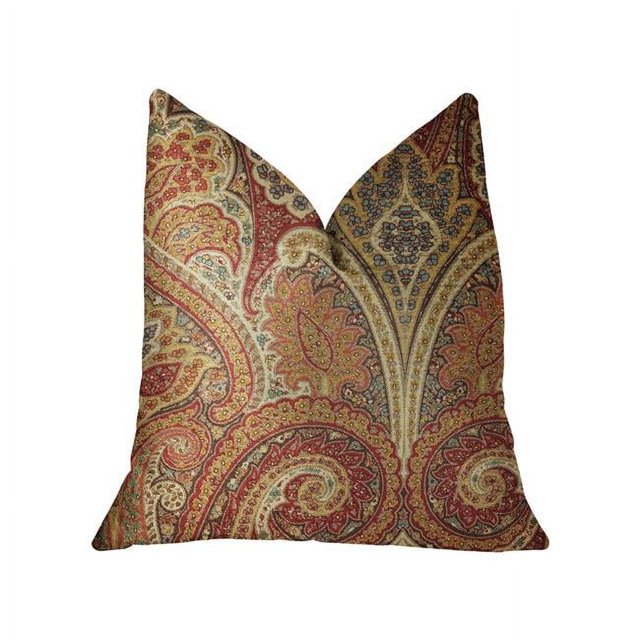 PBRA2274-1818-DP Plutus Coussin de Luxe Multicolore Monarch Serena, 18 x 18 Po.