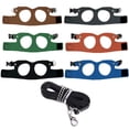 thumbnail image 3 of TIELUTT Squirrel Leash And Harness for Small Medium Large Adjustable Soft Mesh Vest No Reflective Strap for Walking Dog Leash Large Worry Dogs Small Puppy Leash Leather Dog Leash Large Leash for Big D, 3 of 5