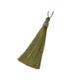 thumbnail image 1 of serony Tassel Decorative Solid Color Replacement Handmade Bookmark Belt Clothes Dress Pendant Jewelry Findings Accessories Green, 1 of 9