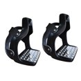 thumbnail image 4 of koolsoo 2 Pieces Horse Riding Stirrups Anti Slip High Strength Horse Saddle Stirrups Black, 4 of 9