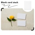 thumbnail image 4 of Shisuyan Blank Business Card Stock Paper 10 Sheets DIY Enthusiasts Customizable, 4 of 9