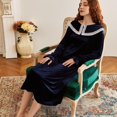 thumbnail image 4 of Women‘s Soft and Warm Fleece Robe - Velvet Nightgown Womens, 4 of 7