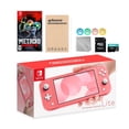 thumbnail image 1 of Nintendo Switch Lite Coral with Metroid Dread, Mytrix 128GB MicroSD Card and Accessories NS Game Disc Bundle Best Holiday Gift, 1 of 6