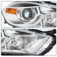 thumbnail image 3 of For 2013-2016 Dodge Dart Chrome Housing Clear Lens Headlights Factory Style, 3 of 13