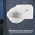 thumbnail image 3 of Zyyini Infrared Sensor Switch, Human Sensor Switch,AC110-240V 10A Angle Adjustable Automatic Infrared Sensor Human Body Induction Switch, 3 of 11