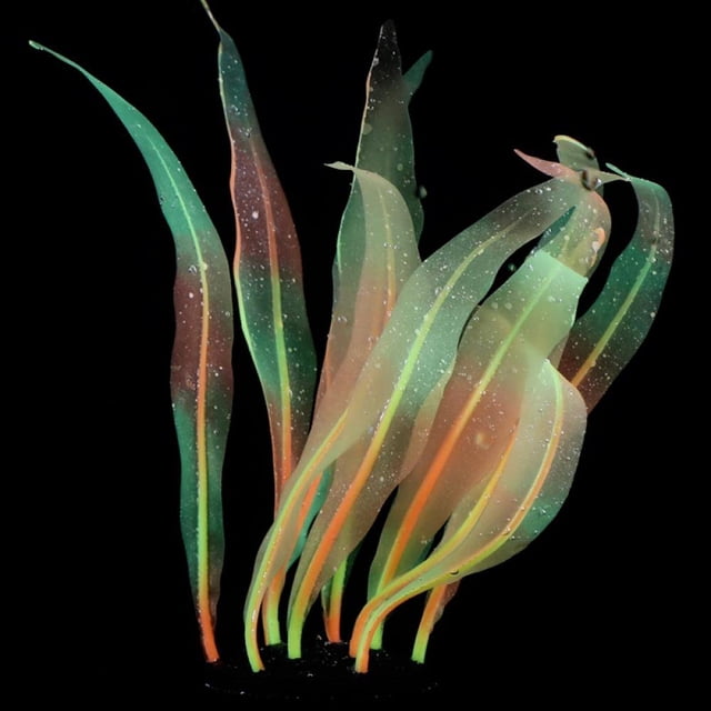 Aquarium Decorations Artificial Plants for Fish Tank 7 inches Safe for All Fish