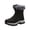 Black, variant on RKSTN Snow Boots for Women Waterproof Avoid Cold Long Outdoor Plush Thick Insulated Snow Boots Snow Boots Shoes