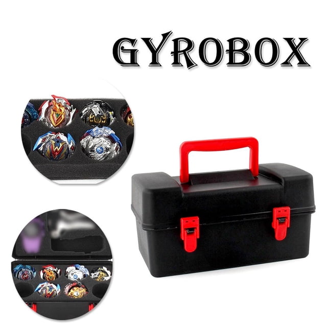 DEBGFS Portable Waterproof Box 8 in 1 Carrying Case For Beyblade Burst Spinning Top
