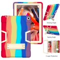 thumbnail image 3 of Mignova Case for Walmart Onn 10.1" Tablet Pro (Model: 100003562), Heavy-Duty Drop-Proof and Shock-Resistant Protective Case(with Stand) for Walmart Onn 10.1" Tablet Pro(Model: 100003562)(Rainbow), 3 of 6