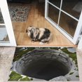 thumbnail image 4 of Huanglei 3D Diatomite Mud Bath Mat Super Absorbent Floor Mat For Bathroom Kitchen Entryway Wicking 1pc, 4 of 4