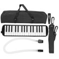 thumbnail image 1 of LOVEVER 32 Piano Keys Melodica Musical Education Instrument  Piano Keyboard Harmonica Wind Musical Instrument with Portable Carrying Bag for Beginners[Black], 1 of 9