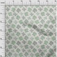 thumbnail image 3 of oneOone Cotton Cambric Pear Green Fabric Text Sewing Craft Projects Fabric Prints By Yard 56 Inch Wide, 3 of 5