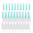 thumbnail image 2 of 400PCS Interdental Brushes Double-ended Silicone Toothpick Dual-ended Dental Floss Pick with Silicone Bristles Disposable Dental Brushes Between Teeth, 2 of 8