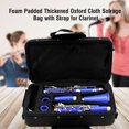 thumbnail image 3 of Clarinet Holder Bag, Rainproof Waterproof Tear Resistant  Convenient Clarinet Bag  For Clarinet, 3 of 8