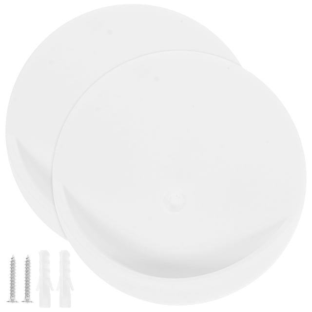 2 Pcs Support de Tringle de Douche Adhésif Supports de Tringle de Douche