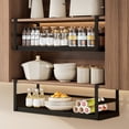 thumbnail image 4 of Adjustable Under Shelf Basket Kitchen Bathroom Pantry Storage Organizer Steel Rack Expandable 27-45cm 1-Piece, 4 of 6