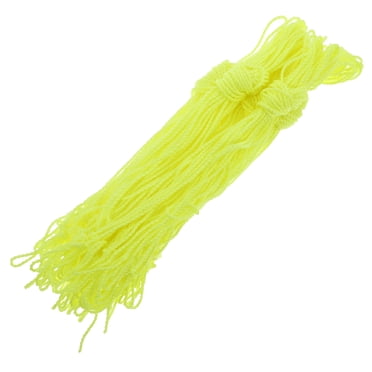 Miangastore 50 Pcs Cordes de Rechange Arc-en-Ciel pour Haute Performance Lisses pour Compétitions Sportives